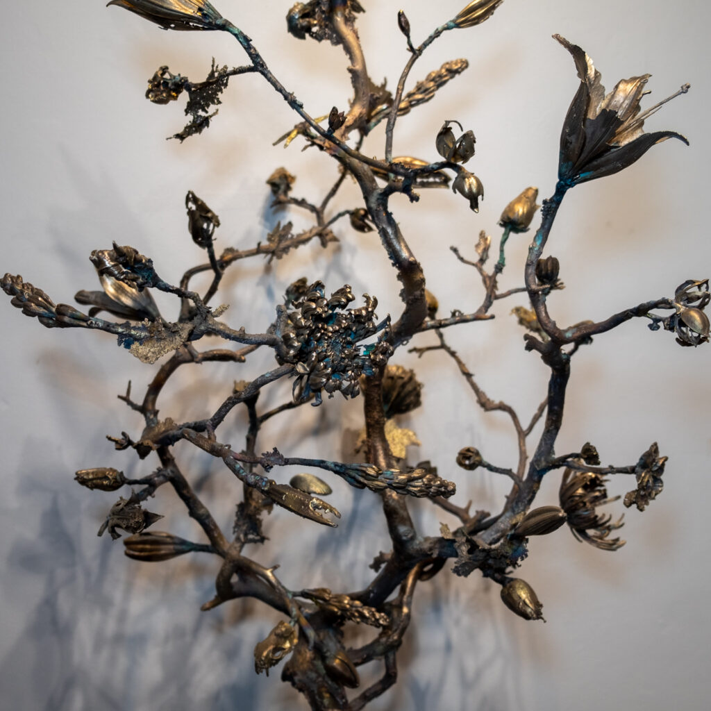 Anna R Kinman, brons, ur serien _Vanitas i vår tid_-74