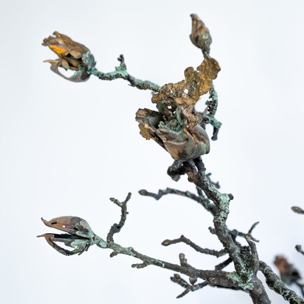 Anna R Kinman, brons, ur serien _Vanitas i vår tid_-100