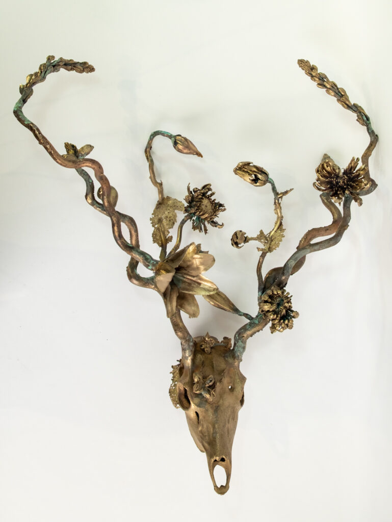 Anna R Kinman, brons, ur serien _Vanitas i vår tid_-104