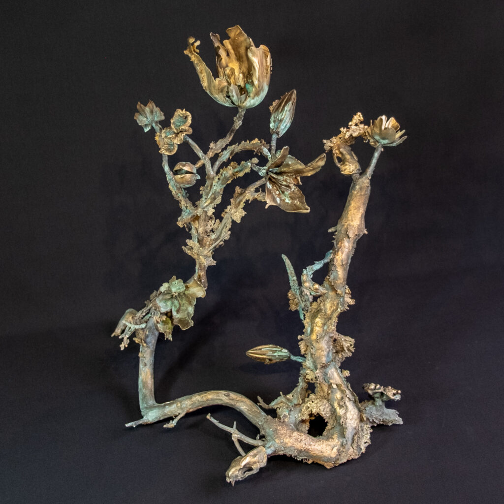 Anna R Kinman, brons, ur serien _Vanitas i vår tid_-84