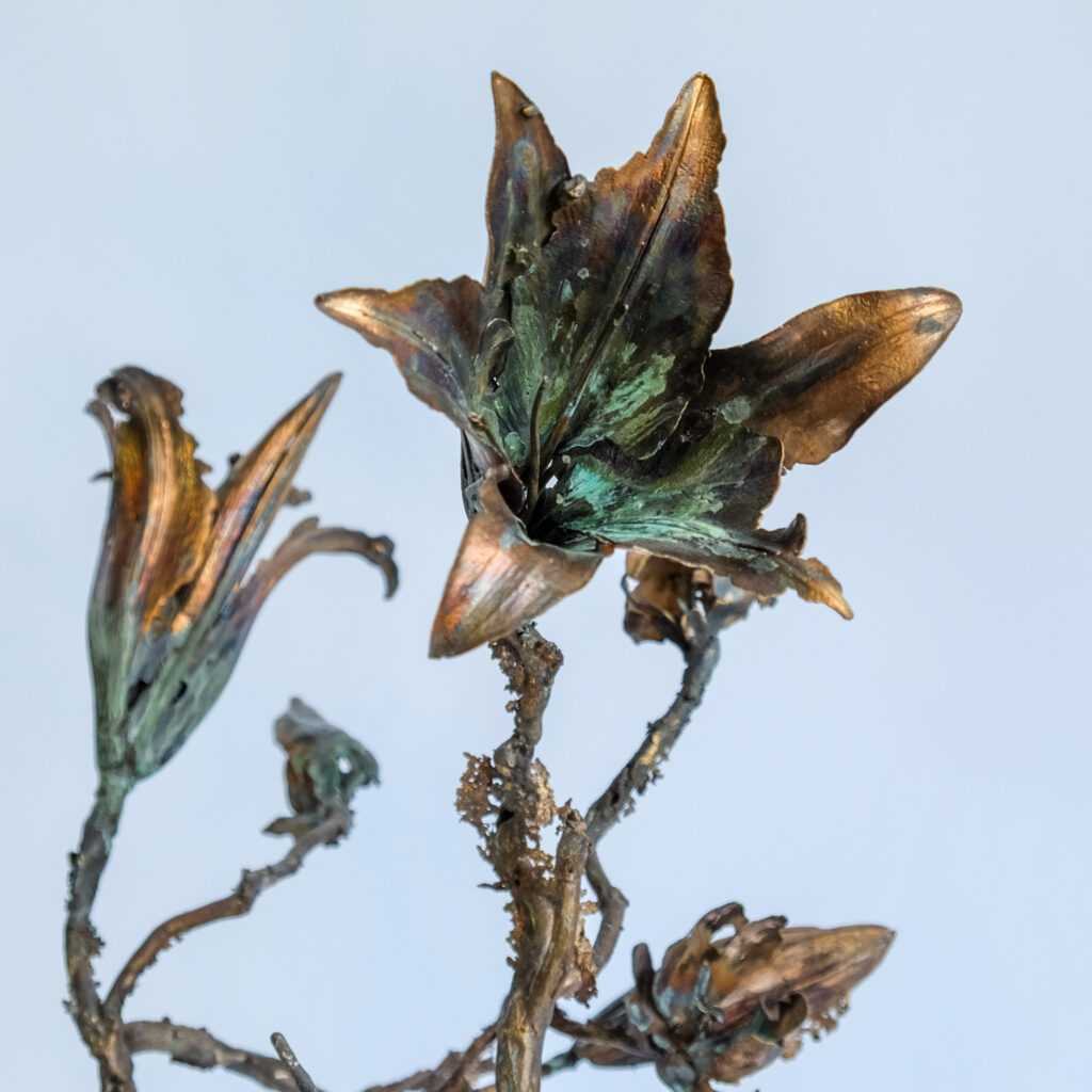 Anna R Kinman, brons, ur serien _Vanitas i vår tid_-85