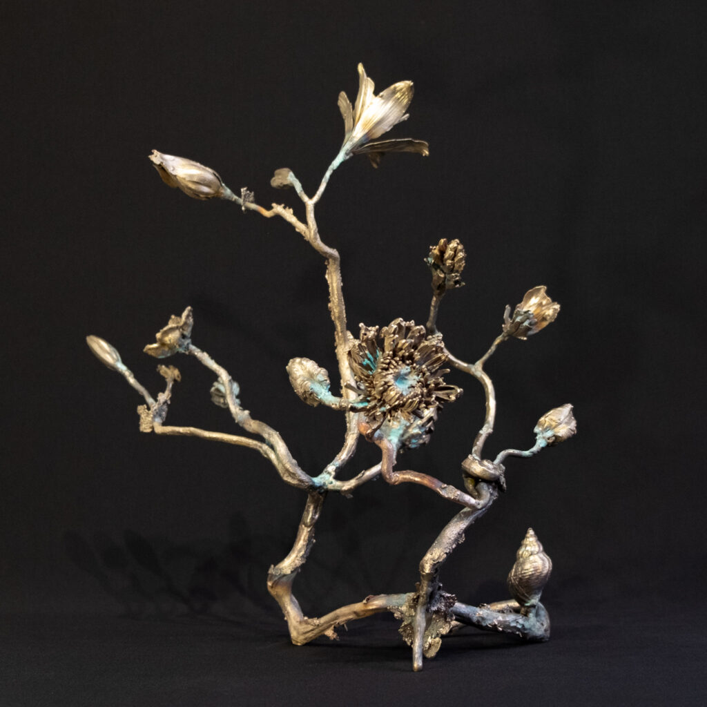 Anna R Kinman, brons, ur serien _Vanitas i vår tid_-86