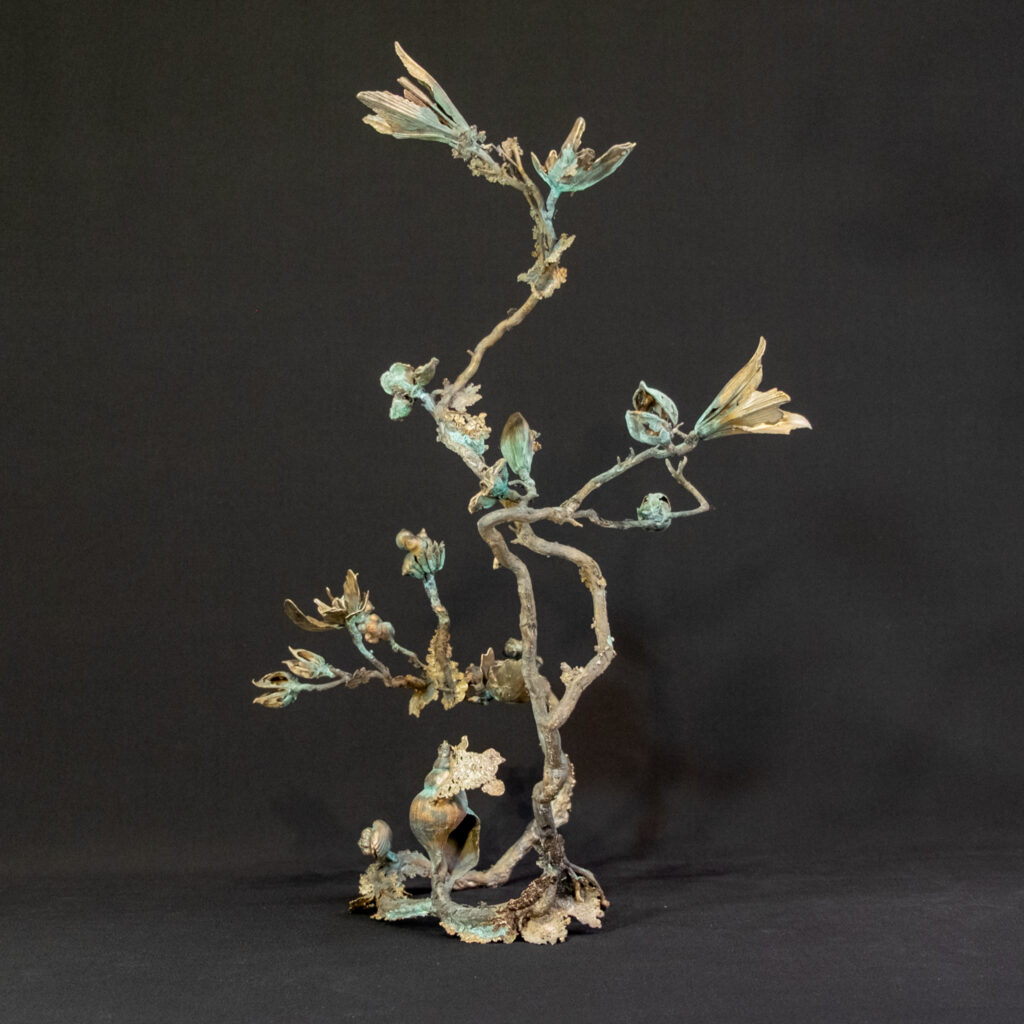 Anna R Kinman, brons, ur serien _Vanitas i vår tid_-90