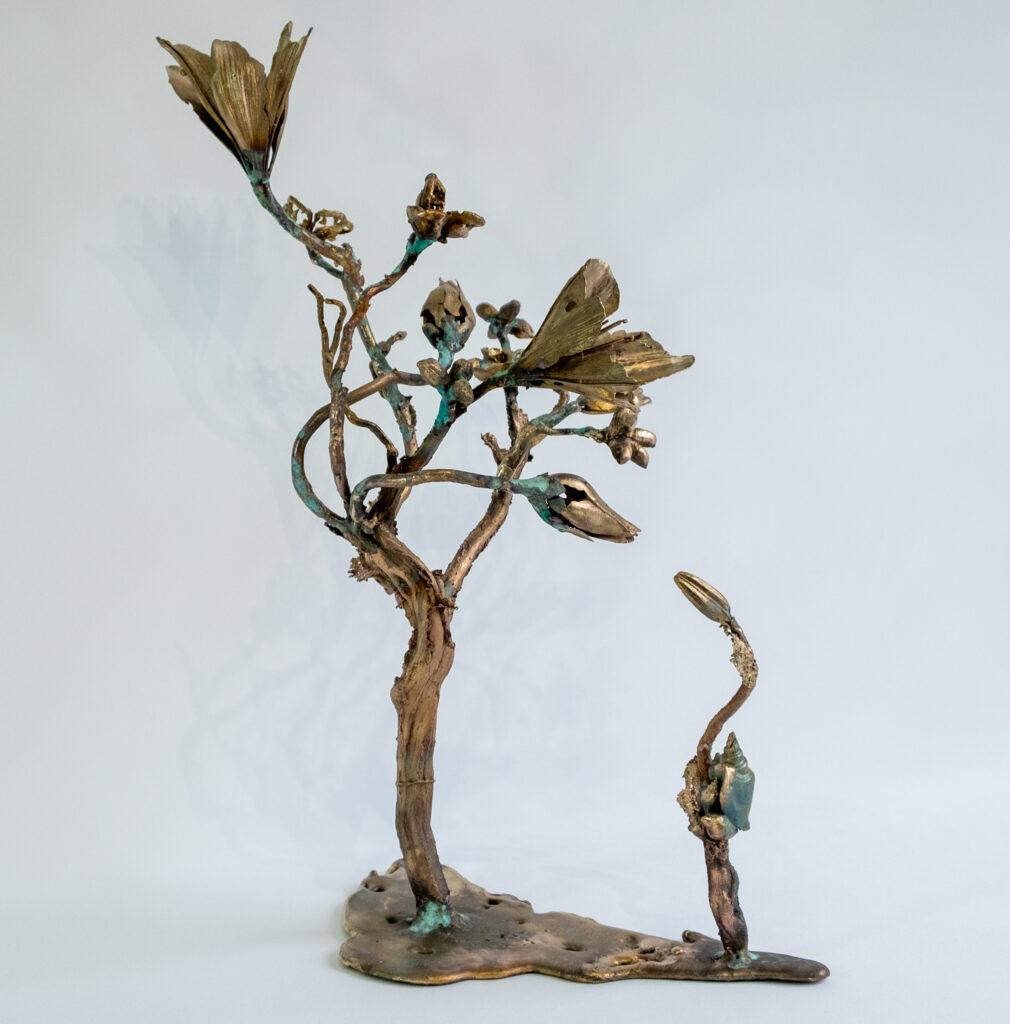 Anna R Kinman, brons, ur serien _Vanitas i vår tid_-93