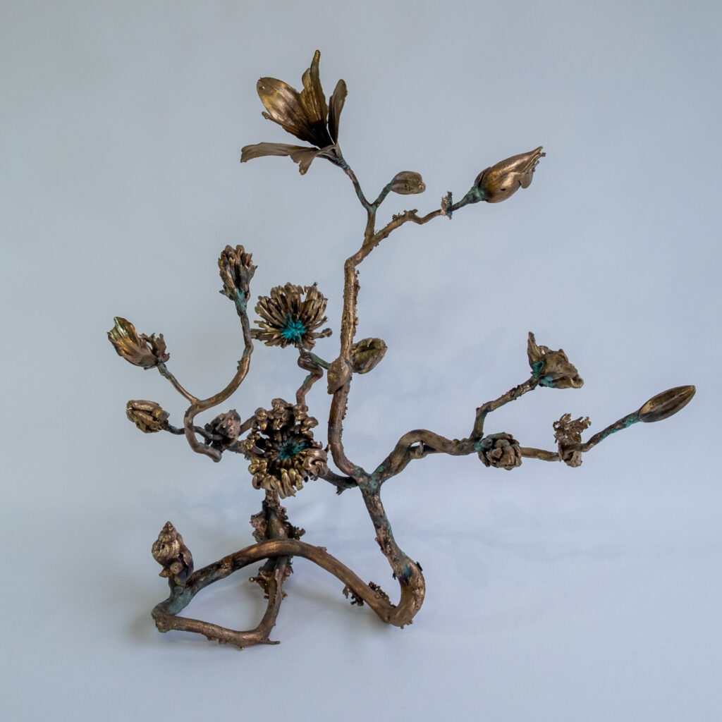 Anna R Kinman, brons, ur serien _Vanitas i vår tid_-94