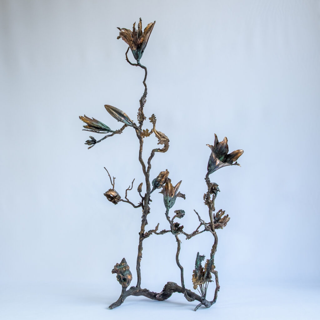 Anna R Kinman, brons, ur serien _Vanitas i vår tid_-98